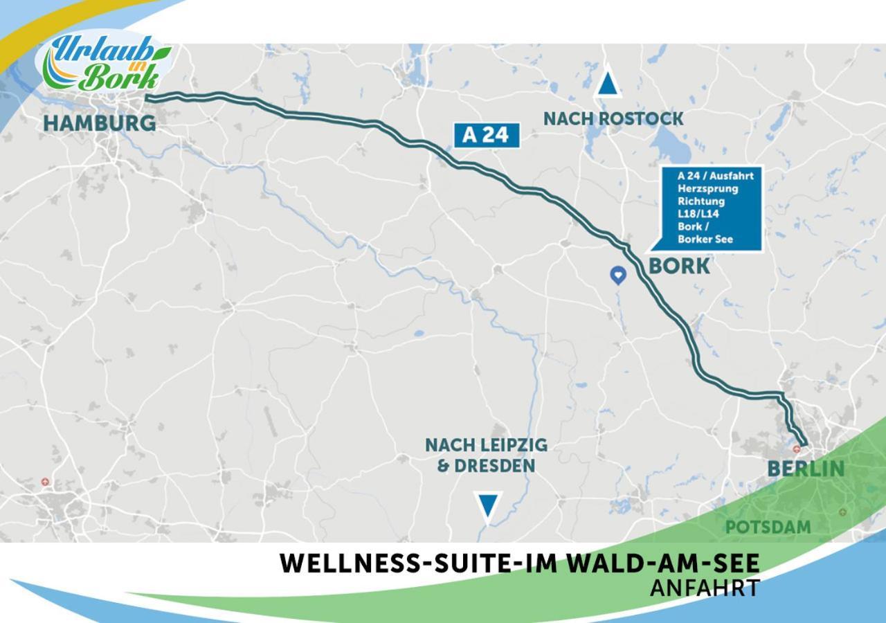 Wellness-Suite-Im-Wald-Am-See 퀴리츠 외부 사진